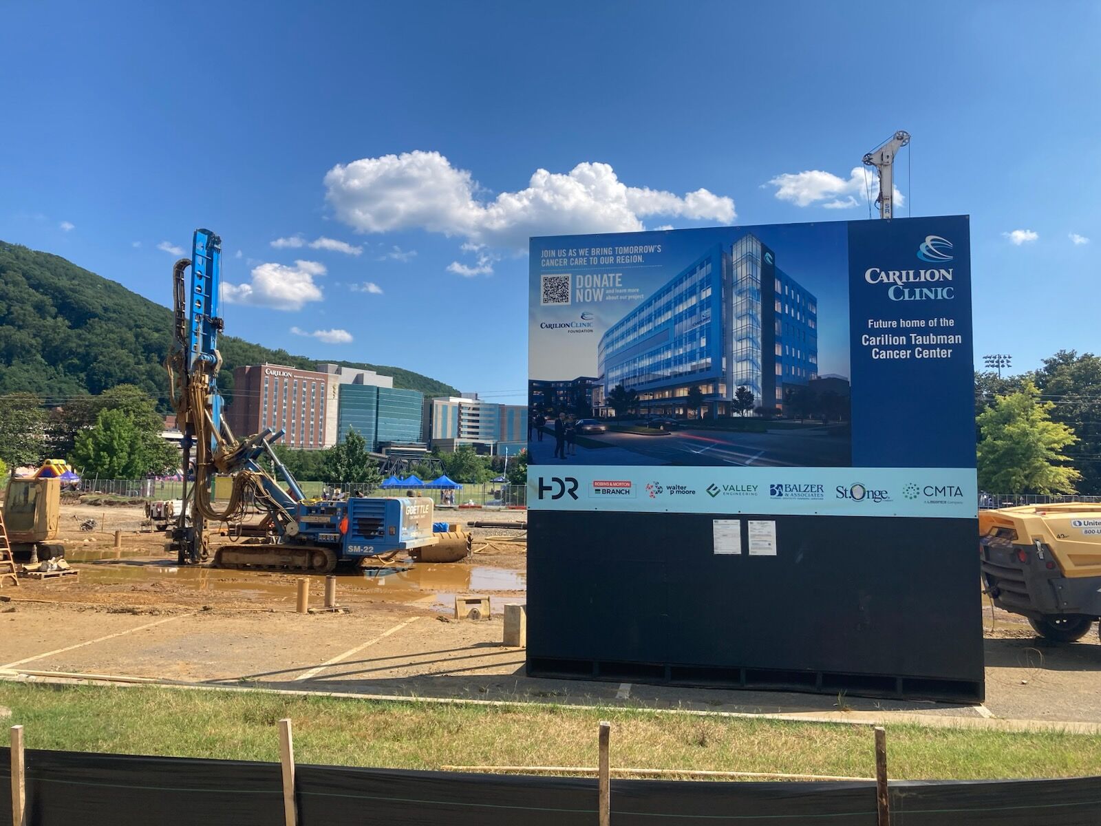 Carilion cancer center construction.jpg